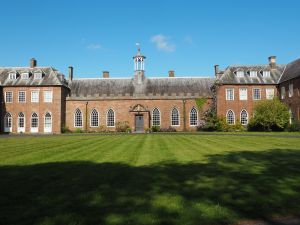 Hartlebury Castle from the carriage circle