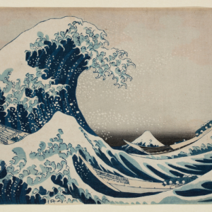 Hokusai's Great Wave at Worcester Art Gallery
