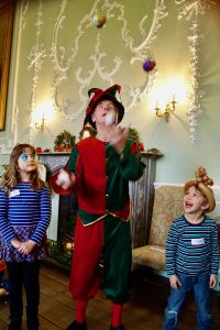 Juggler at Christmas at Hartlebury Castle