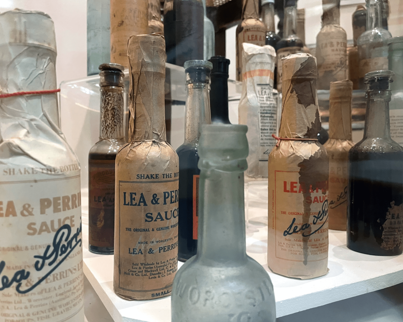Worcestershire Sauce display