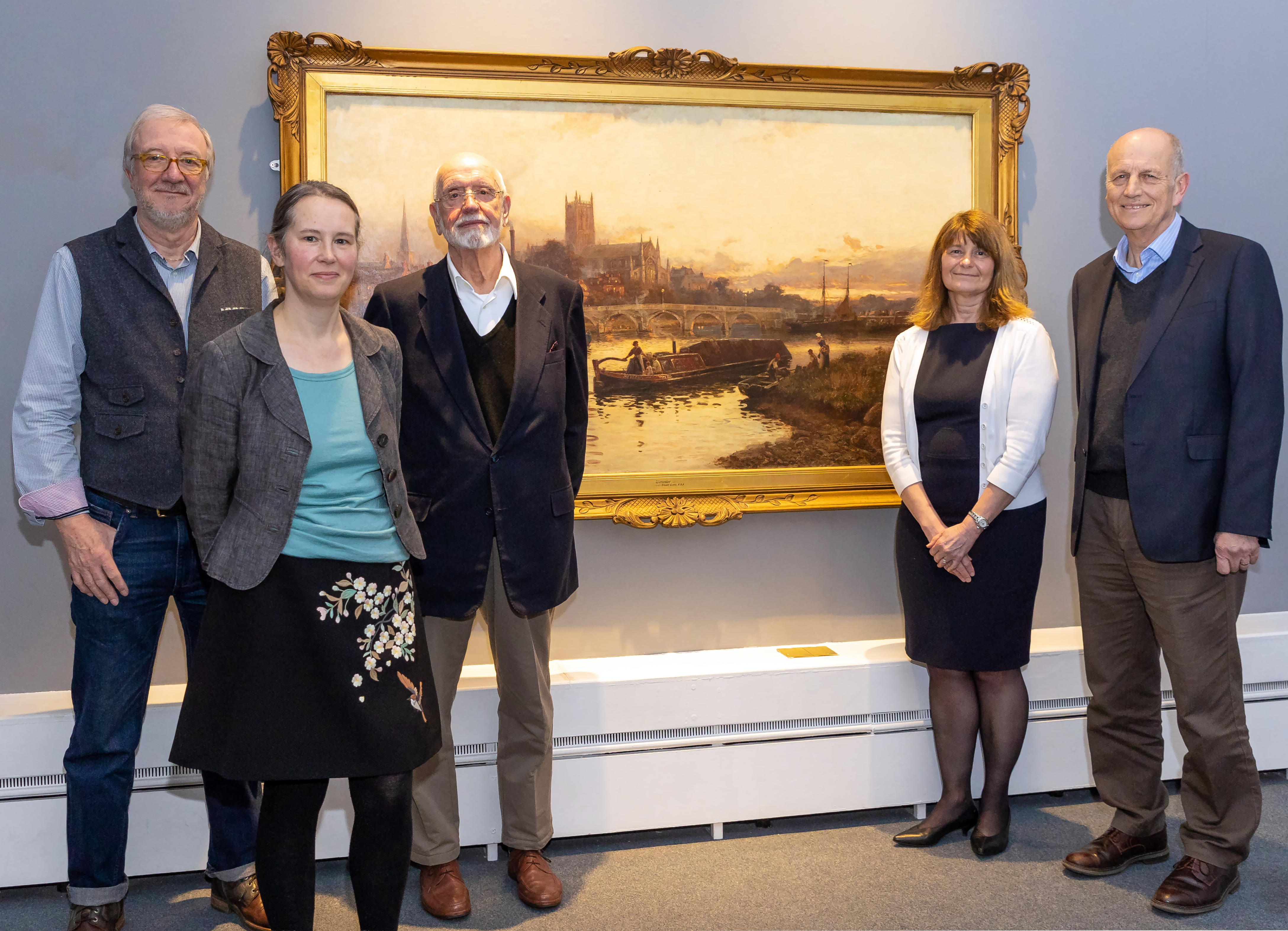 A photo of the Worcestershire Heritage, Art and Museum trustees.