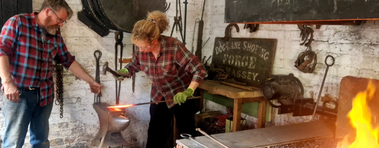 One-day blacksmithing course