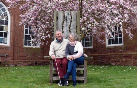 Couple at Hartlebury Castle