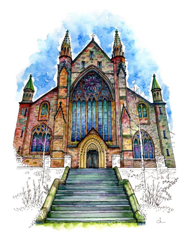 Worcester Cathedral Aspect III, Jilly Oxlade-Arnott