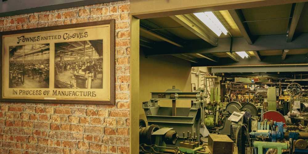 A view through the collections centre