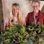 Christmas wreath making at The Commandery