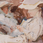 Singer Sargent. Simplon - Mrs Barnard and her Daughter Dorothy. Photo by Birmingham Museums Trust.