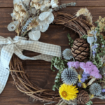 spring wreath making