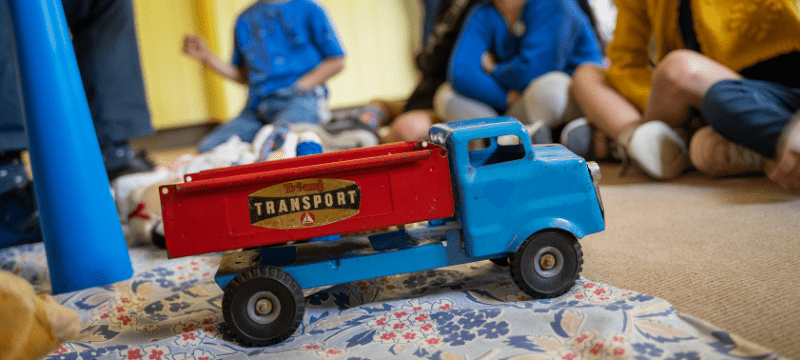 Truck toy from the past